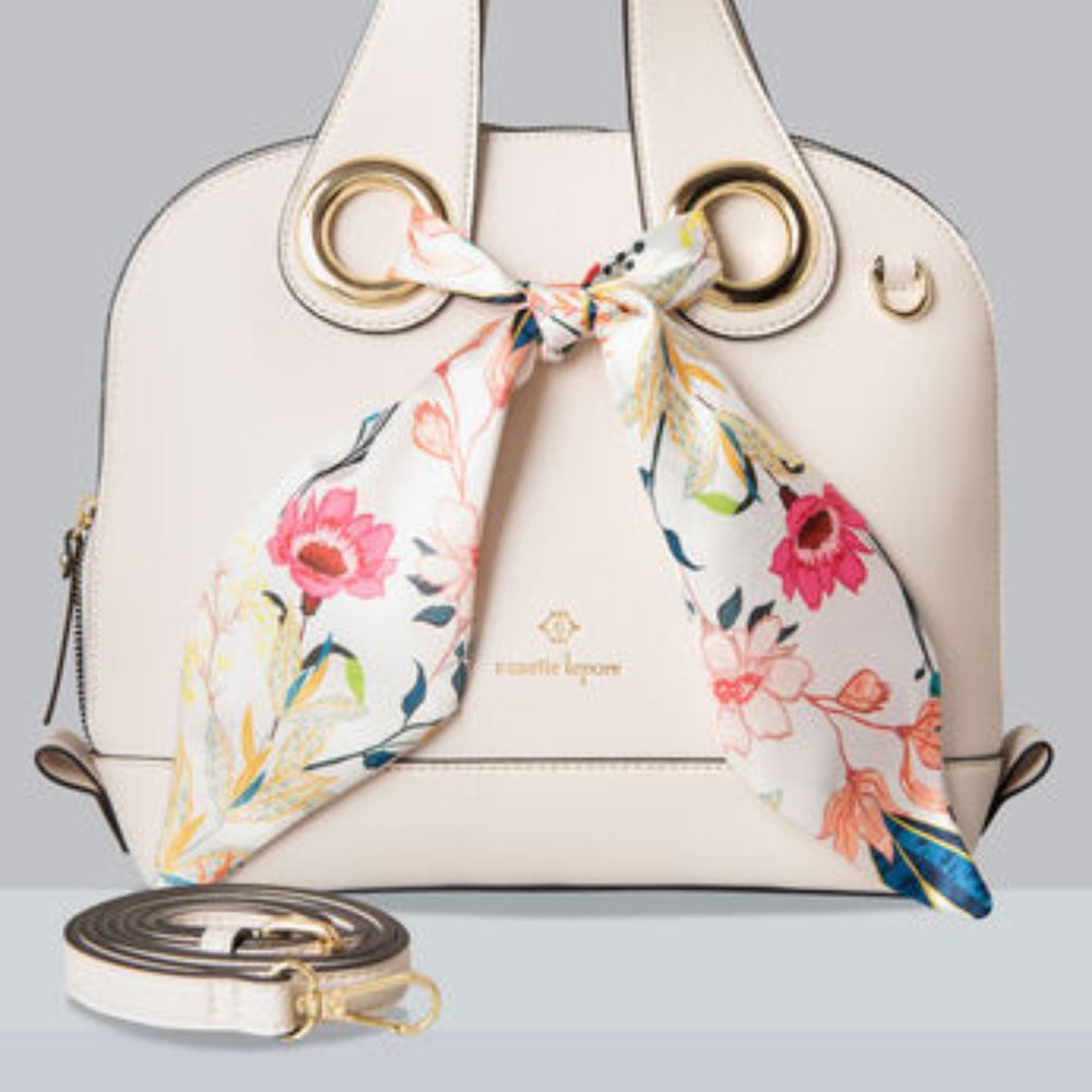 Nanette Lepore Nicola Dome Satchel VEGAN Leather